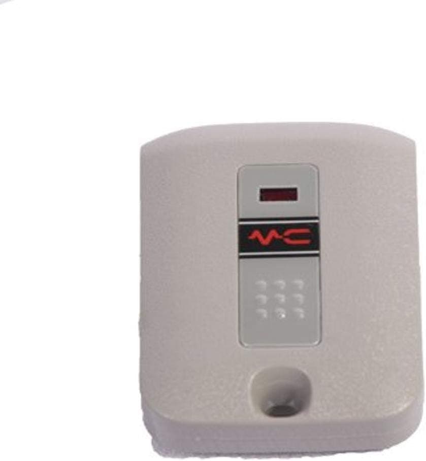 Linear MCS307010 1-Channel Key Ring Transmitter, 300 MHZ, 1.5" Width, 2" Height