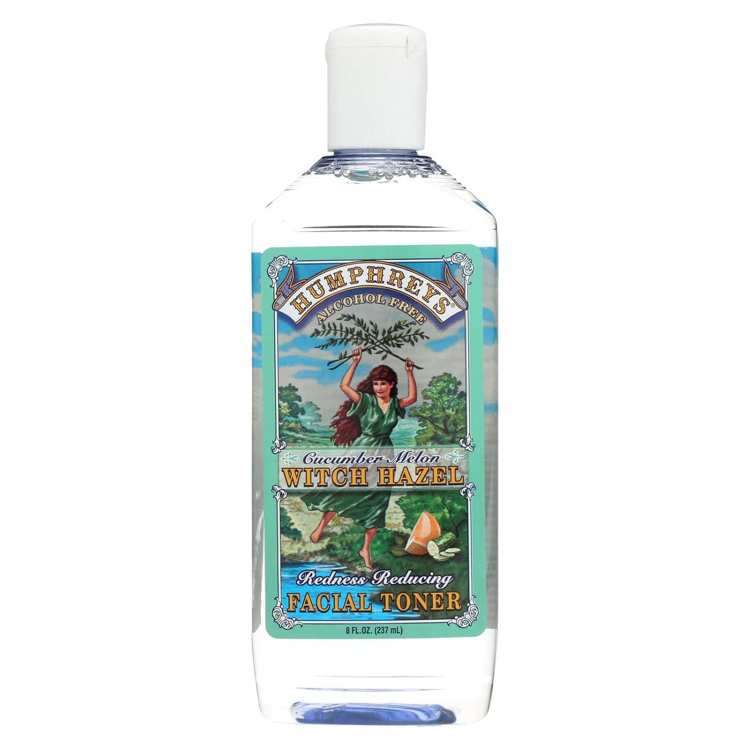 2 Pack of Humphrey's Homeopathic Remedy Witch Hazel Cucumber Melon - 8 Fl Oz
