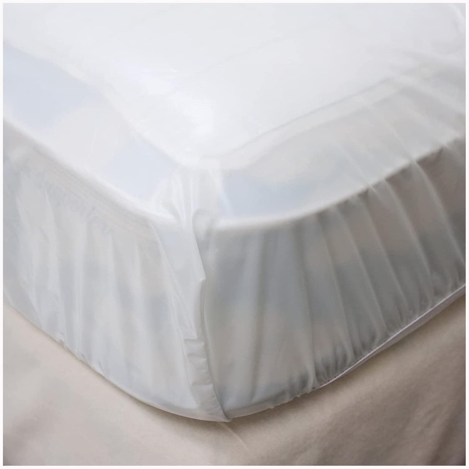 LeakMaster - XL Twin Sized Fitted Waterproof Mattress Cover - Protect Your Bed from Spills, Accidents and Damage - Comfortable and Quiet Premium Waterproof Mattress Cover (XL Twin)