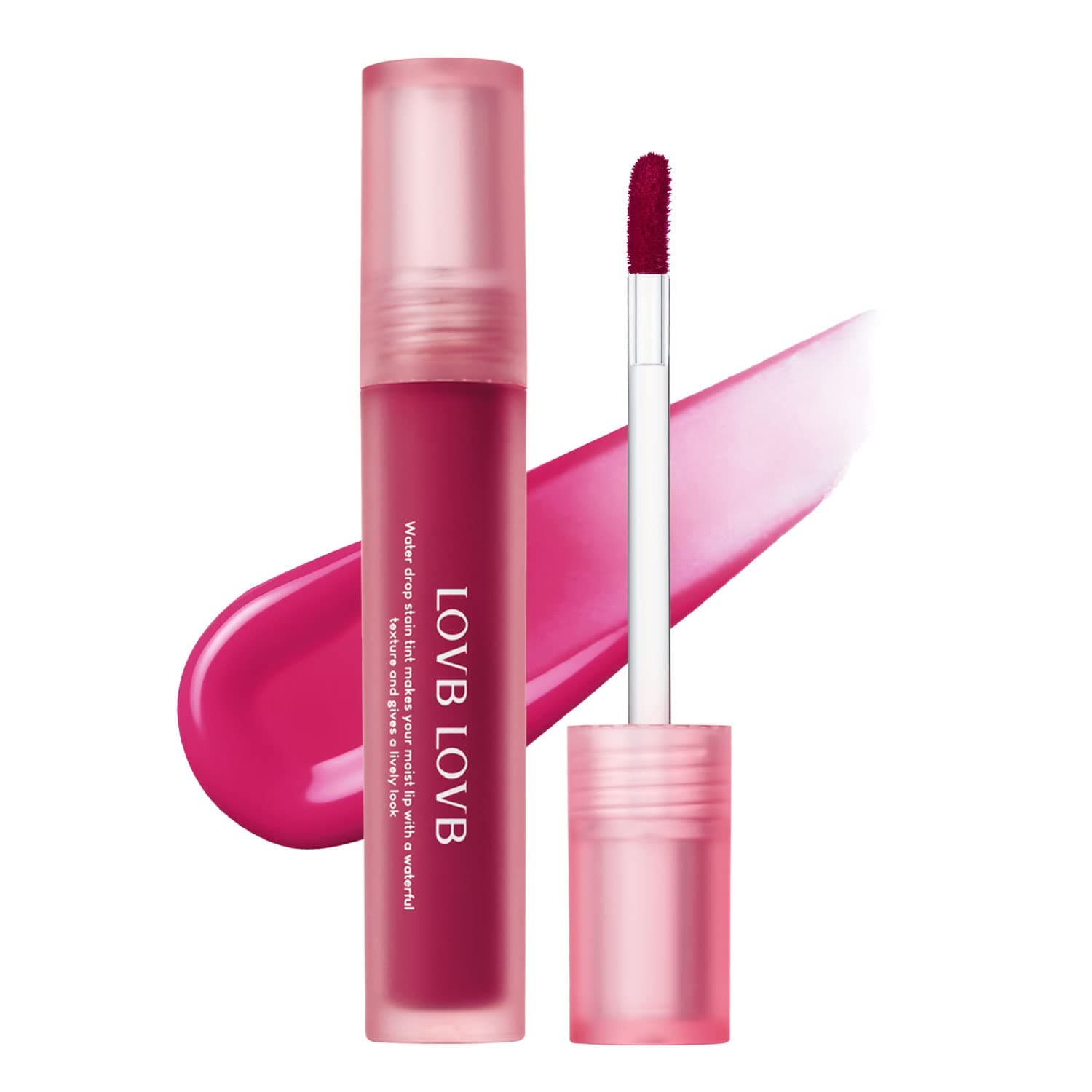 LOVB LOVB Water Drop Stain Tint 0.13 oz. | Moisturizing, Non-Sticky, Weightless, Longwear, shine liquid lips, Comfortable (05 ROSE DEW)