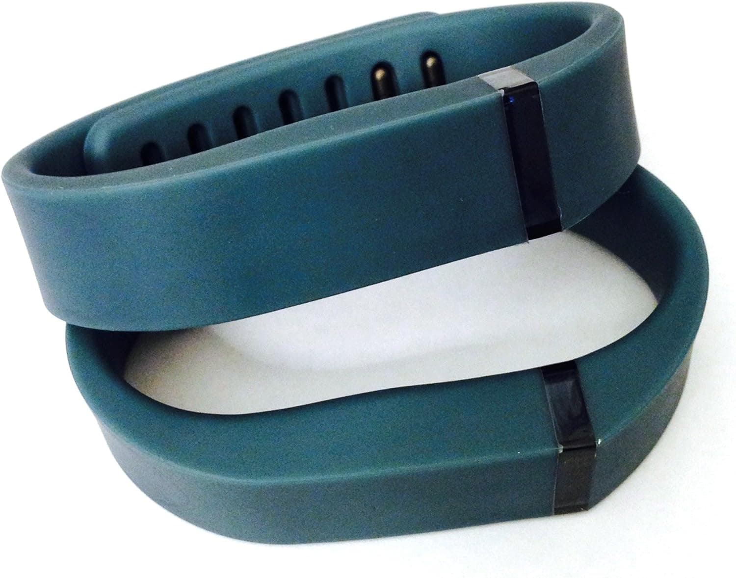 ! 2pcs Small S Slate (Blue/Grey) Replacement Bands + 1pc Free Small Grey Band With Clasp for Fitbit FLEX Only /No tracker/ Wireless Activity Bracelet Sport Wristband Fit Bit Flex Bracelet Sport Arm Band Armband