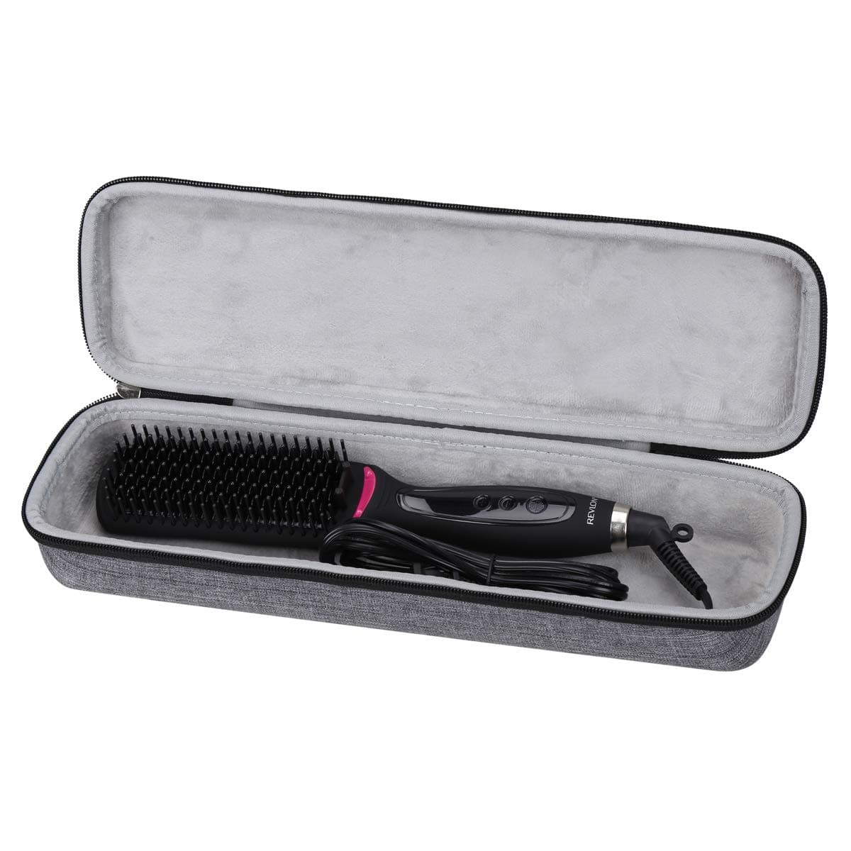 Aproca Hard Carry Travel Case for Revlon XL Hair Straightening Heated Styling Brush