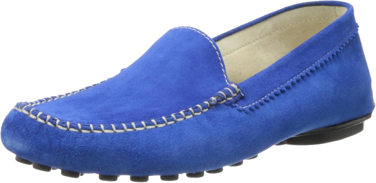 French Sole FS/NY Women's Stella Suede Slip-On Loafer