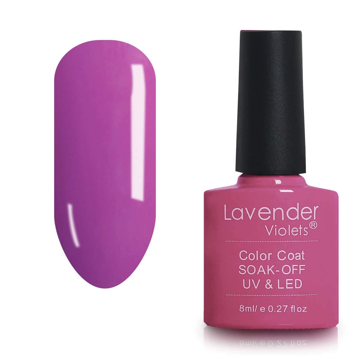 Lavender Violets Nail Gel Polish Soak off Varnish 8ml Purple Salon