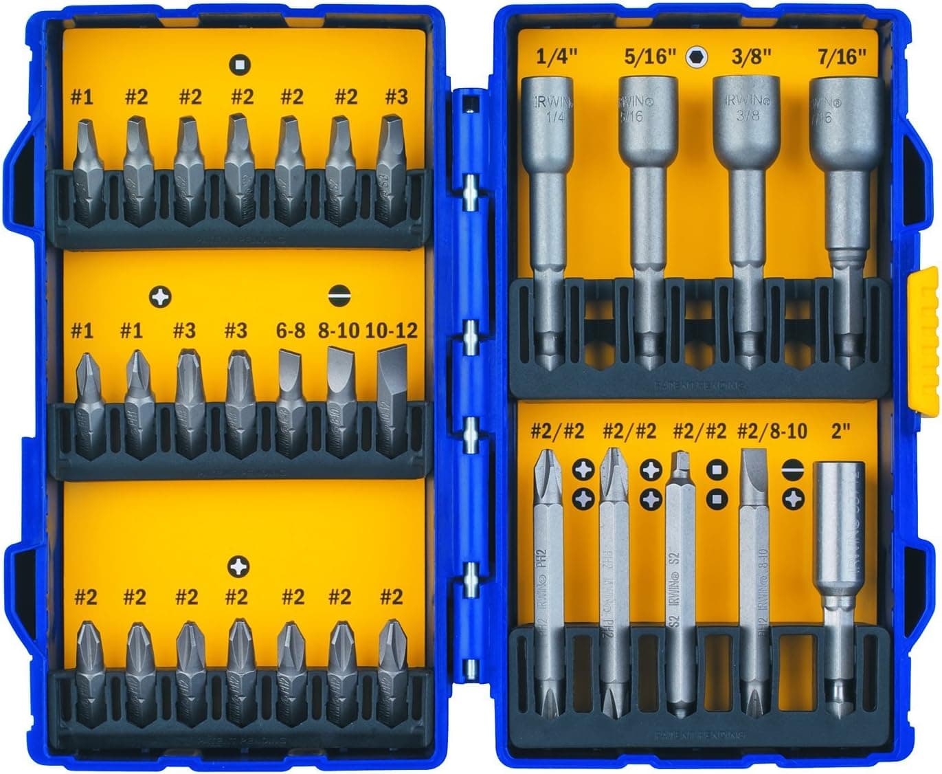 Irwin Industrial Tools 357030 Fastener Drive Tool Set, 30-Piece