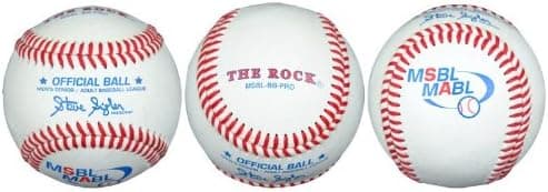 Anaconda Sports The Rock MSBL-BB-PRO MSBL/MABL Approved Baseball (Sold by the DZ.)