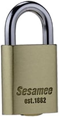 CCL Security 60203 Sesamee 600 Series Premium Pin Tumbler Solid Brass Padlocks