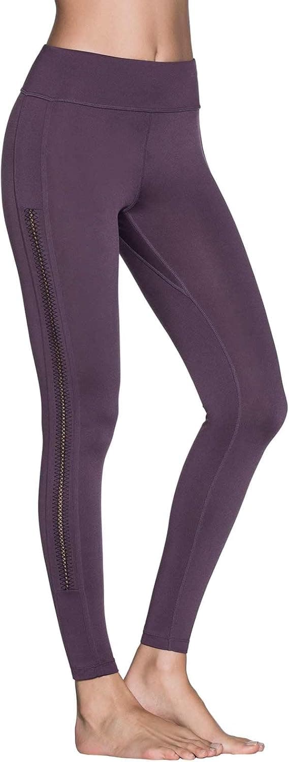 Maaji Women's Crochetta Amethyst Mid Rise 7/8th Legging