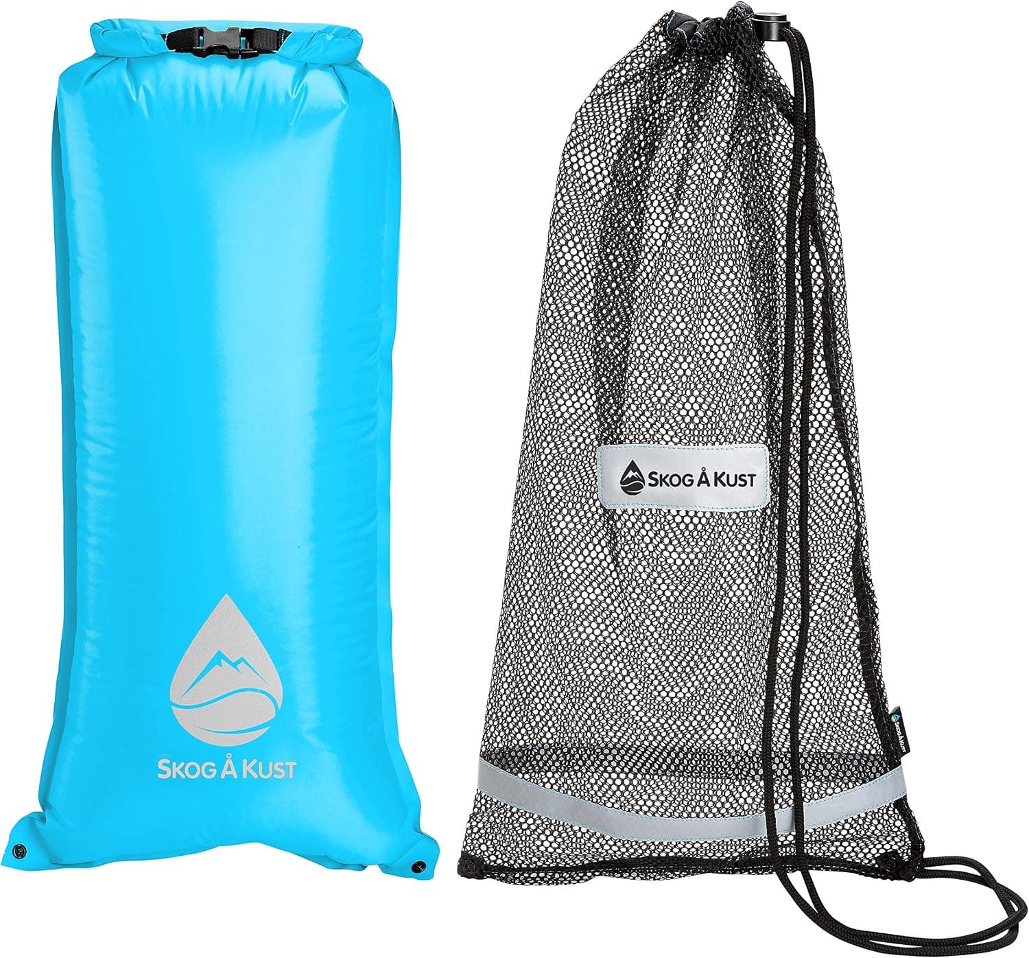 Skog Å Kust SnorkelSak 2-in-1 Mesh Snorkel Bag with Removable Interior Waterproof Dry Bag
