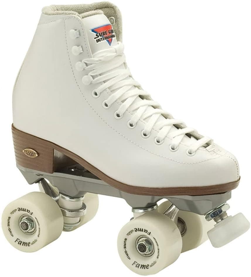 Sure-Grip White Fame Roller Skate