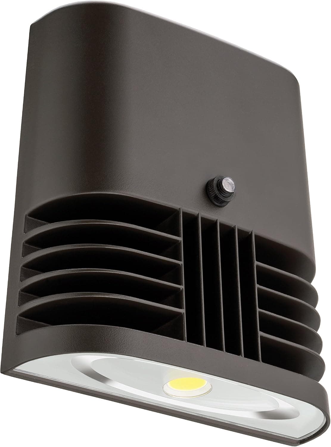 Lithonia Lighting OLWX1 LED 13W 50K 120 PE M4 LED Flood-Light, 5000K, 13 Watts, Dark Bronze, Wall Pack