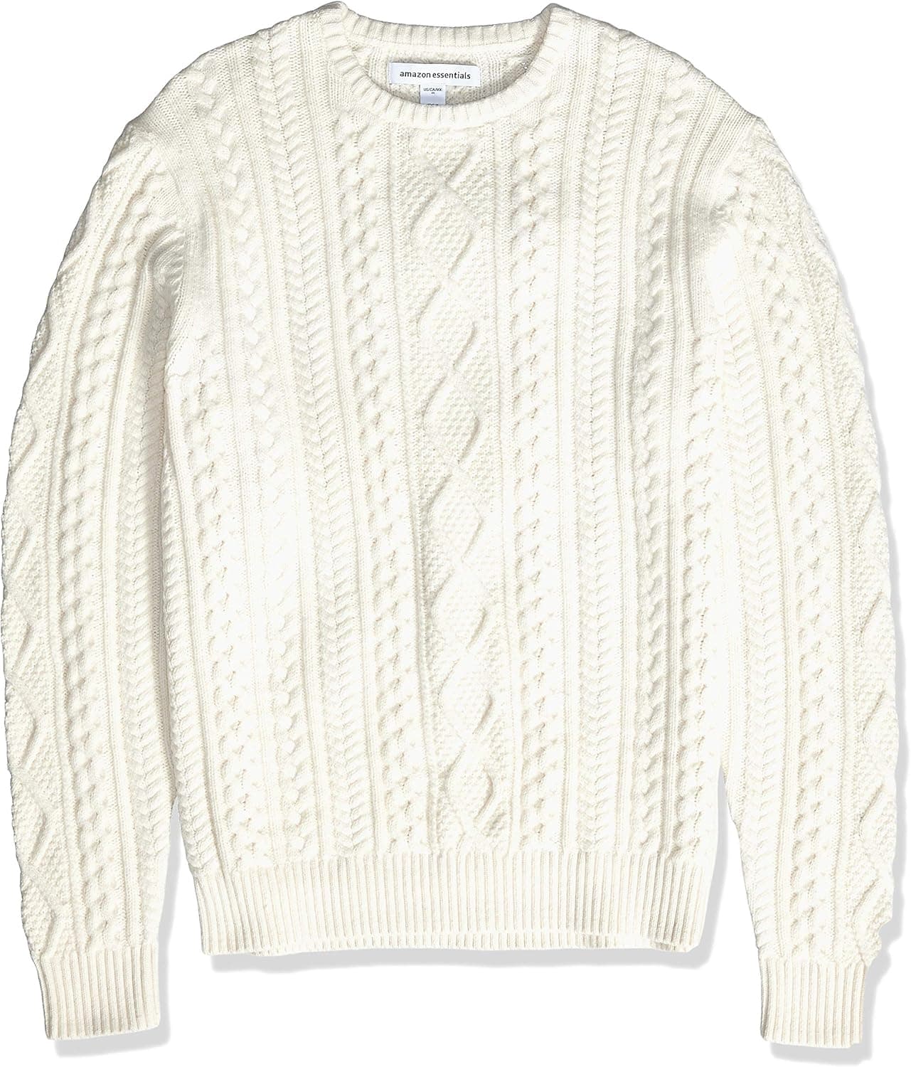 Amazon Essentials Men's Midweight Fisherman Sweater