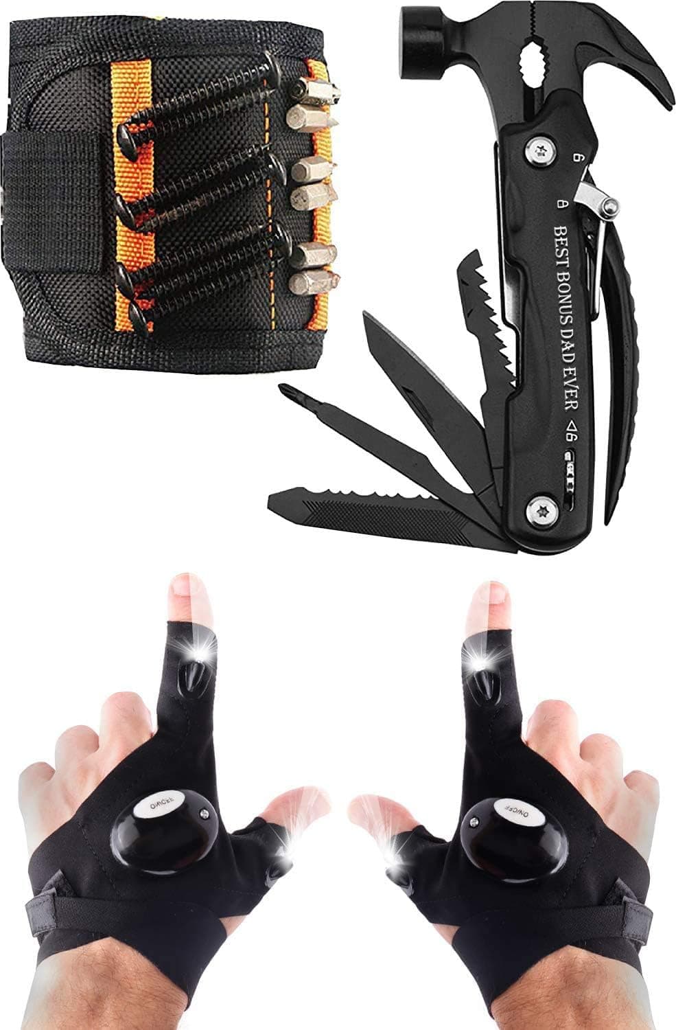 Bonus Dad Gifts,Best Bonus Dad Ever,Christmas gifts,Great Gift for Father's Day,Dad Gifts Multitool,Dad Birthday Gifts,Stepdad Gift,Step Dad Birthday Gifts,Bonus Dad Gifts from Daughter