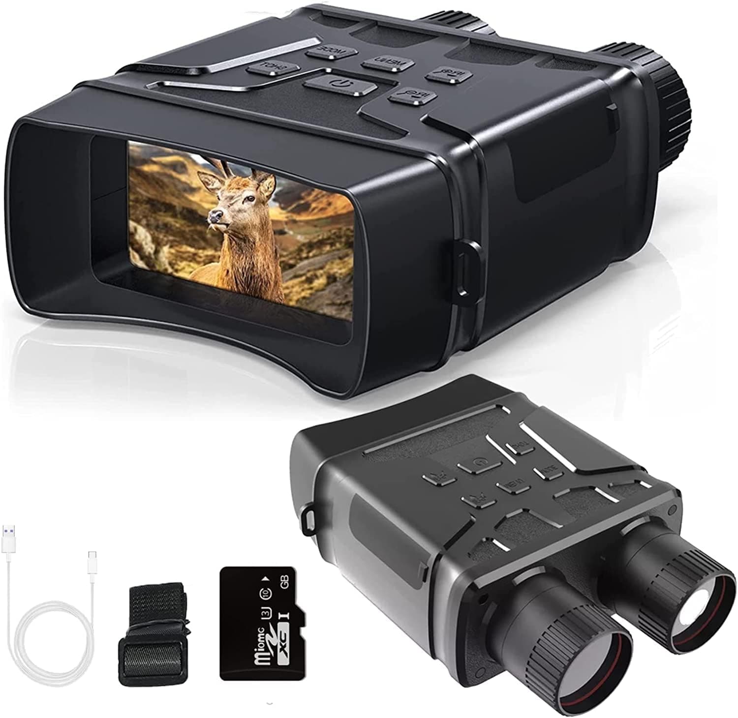 ZIYOUHU Night Vision Goggles,4K Vision Binoculars for Adults