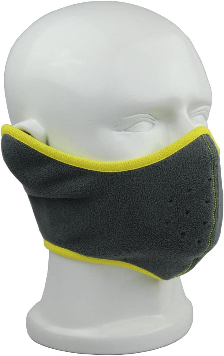 QING OUTDOOR Bike Motorcycle Half Face Mask Y EEtrade (Gray)