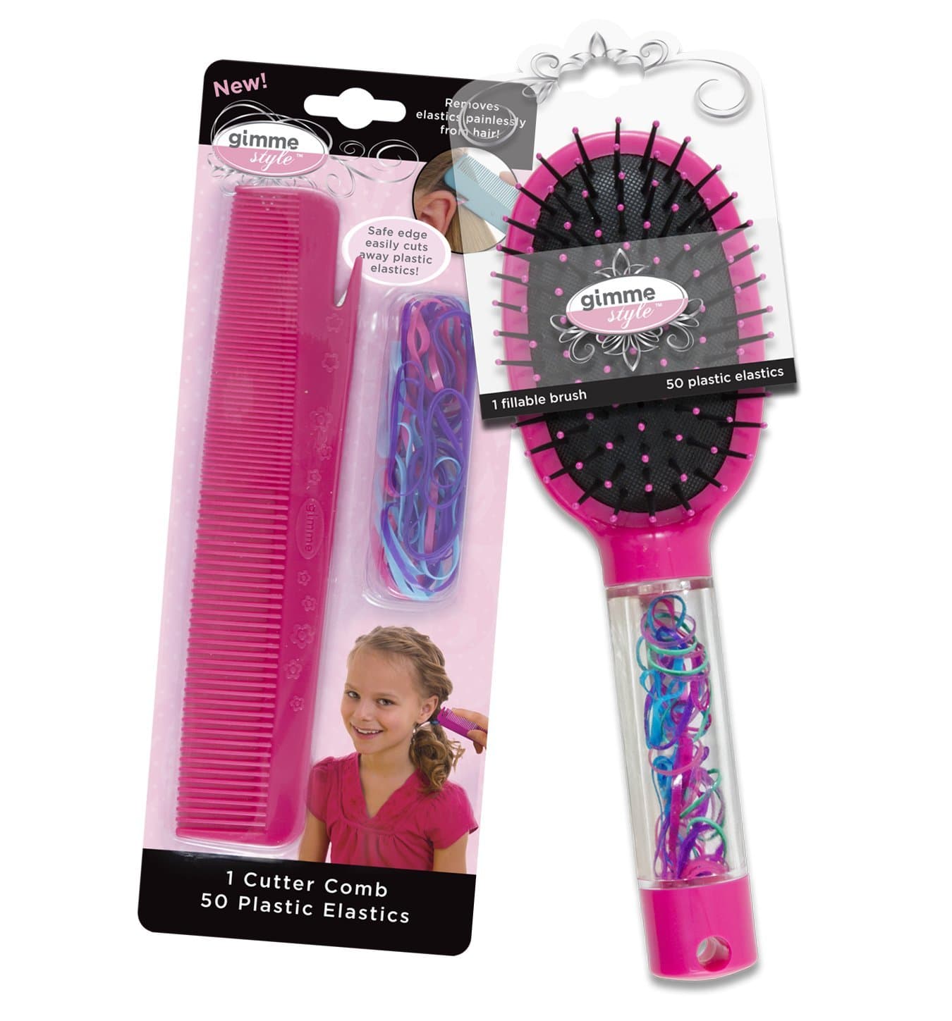 Gimme Clips Brush and Comb Combo