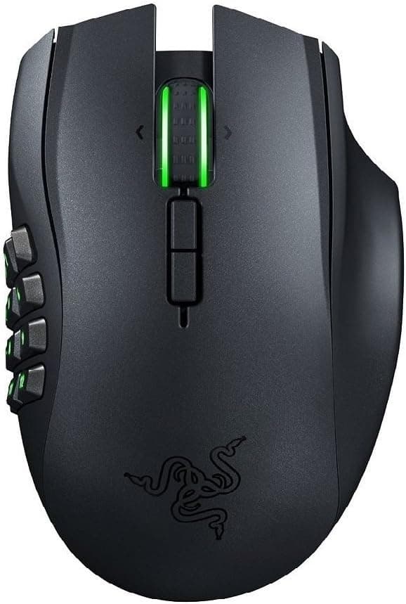 Razer Naga Epic Chroma Multi-Color Wireless MMO Gaming Mouse (Certified Refurbished)