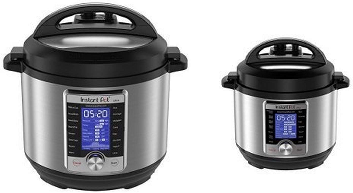 Instant Pot Ultra 6 Qt and 3 Qt Bundle