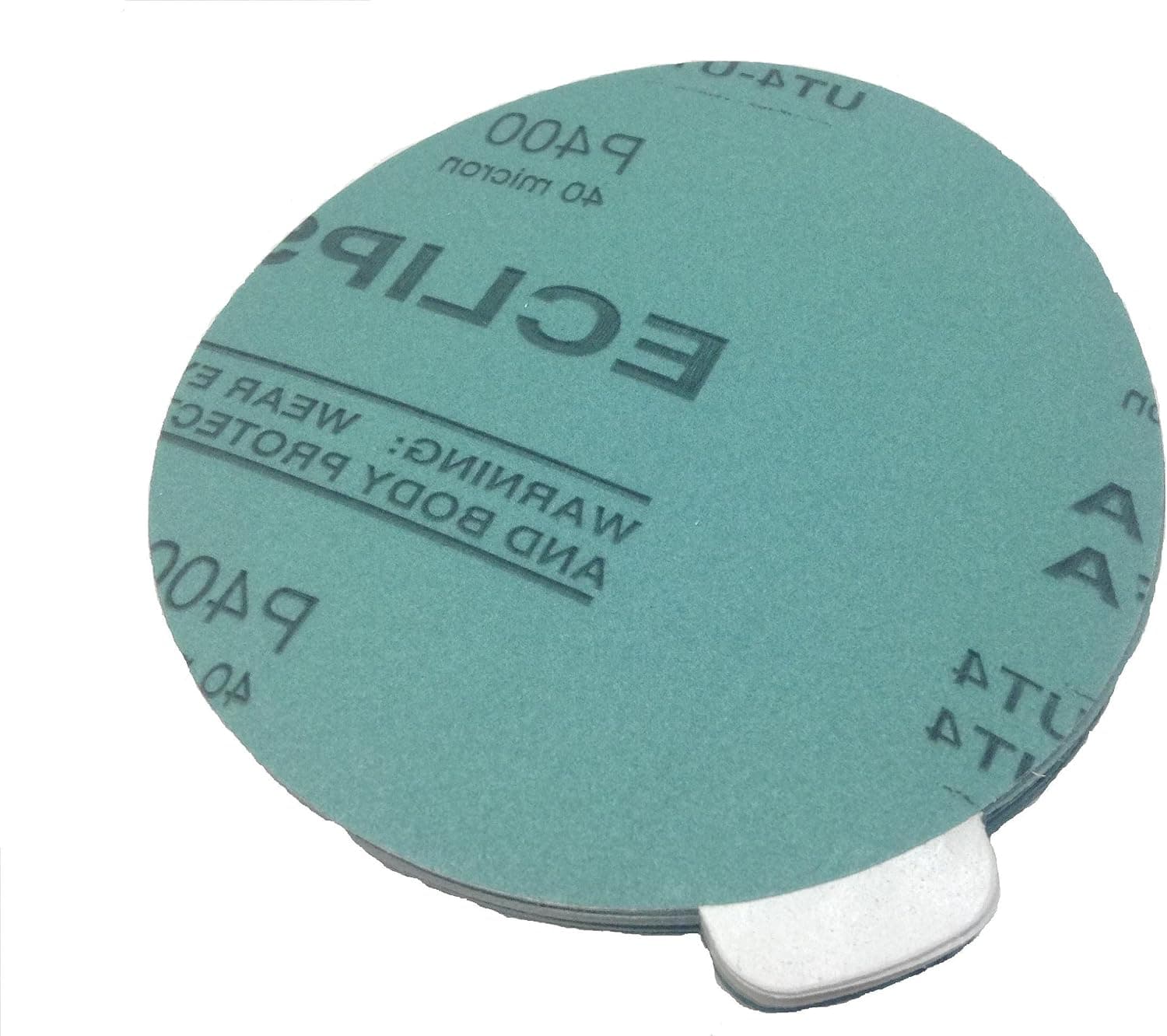 Sungold Abrasives 74617 6-inches x No Hole 400 Grit Eclipse Film PSA Sanding Discs, Pack of 20
