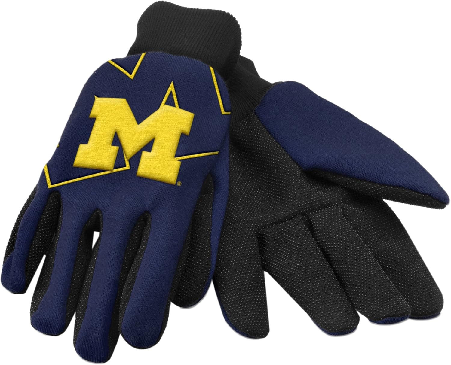 Forever Collectibles NCAA Michigan Wolverines 2014 Raised Logo Gloves