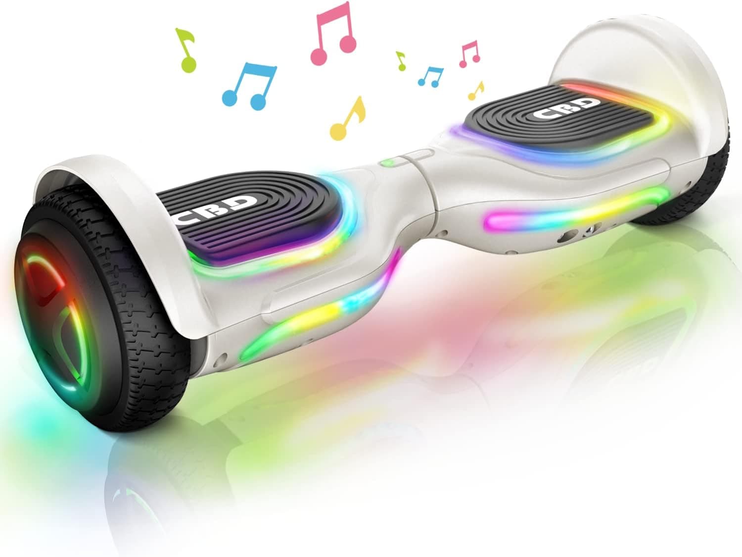 UNI-SUN Hoverboard for Kids Ages 6-12, 6.5" Two Wheel Hover Board with LED Lights