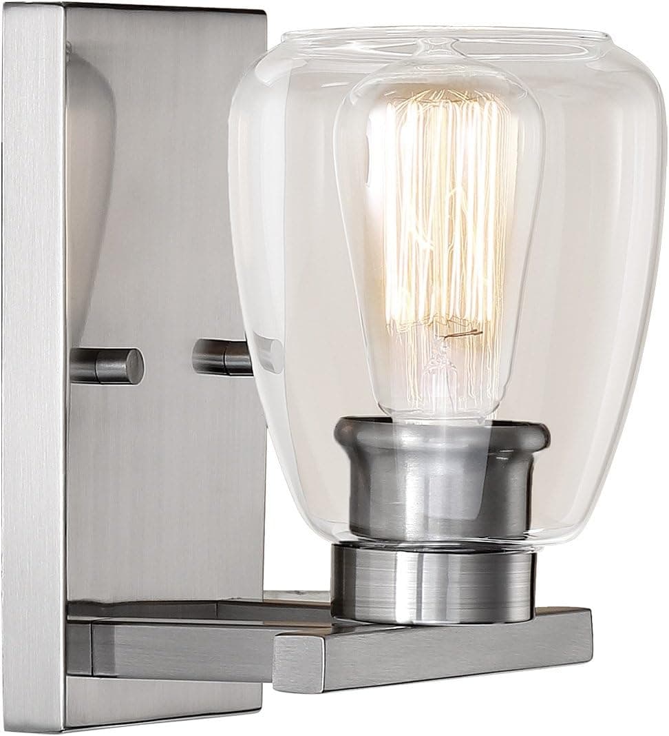 Millennium 361-SN One Light Vanity, Pwt, Nckl, B/S, Slvr