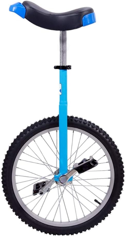 KEYZEA 20inch Unicycle for Kids and Adults,Outdoor Fitness Unicycle with Stand