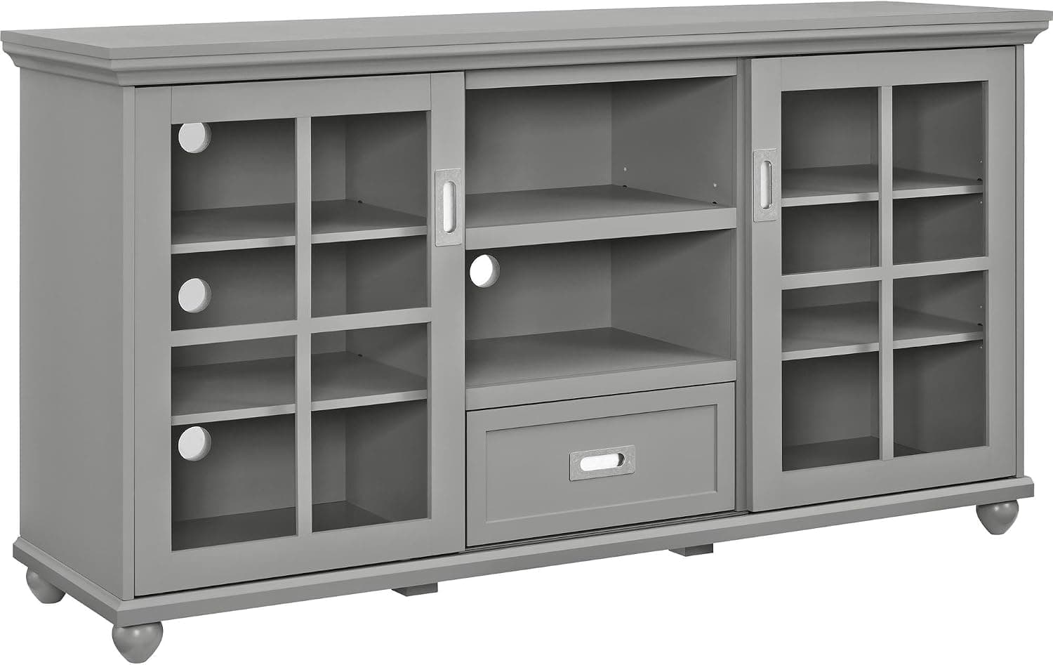 Ameriwood Home Aaron TV Stand, Gray