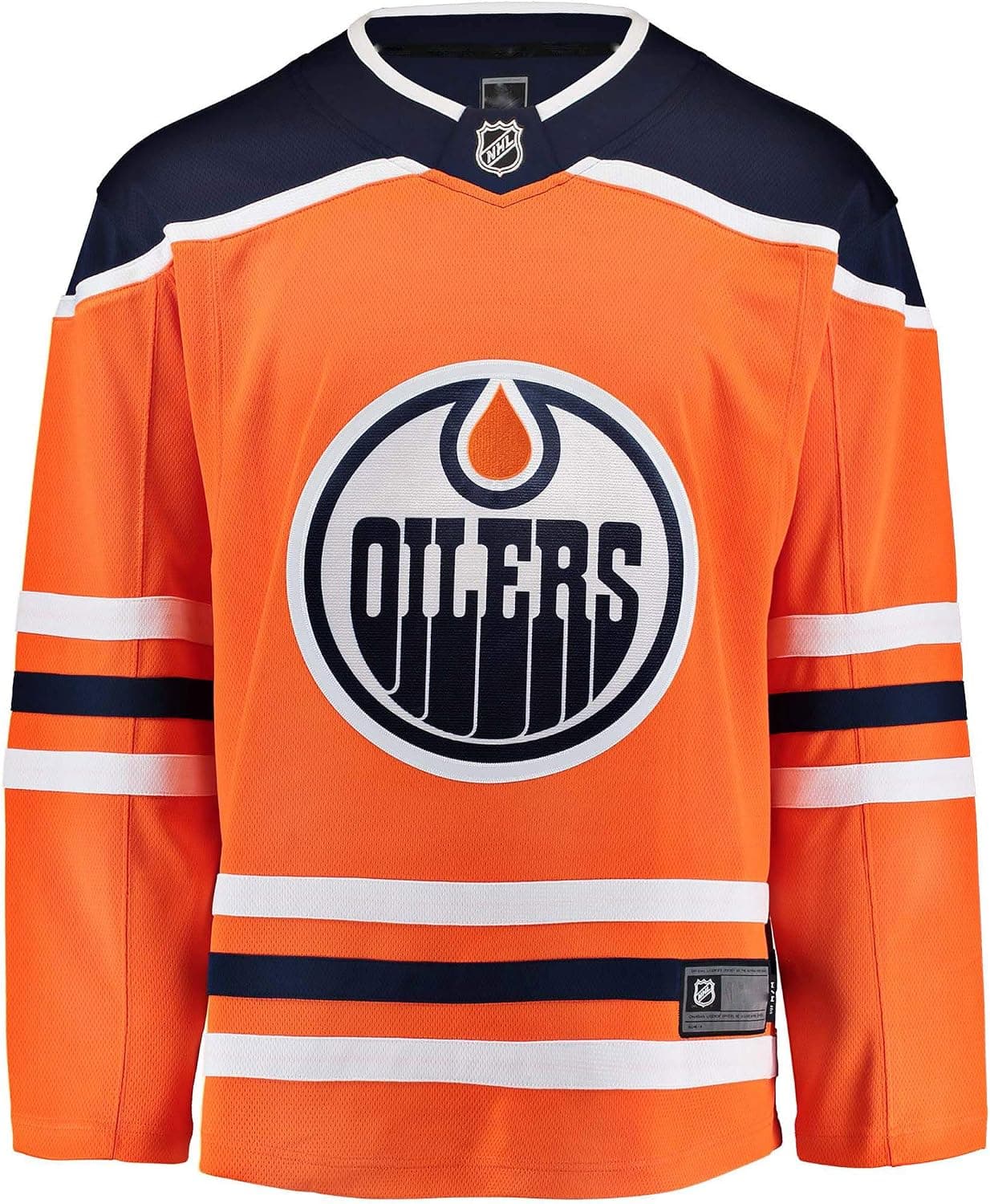 Edmonton Oilers Blank Orange Infants Toddler Kids Home Premier Jersey