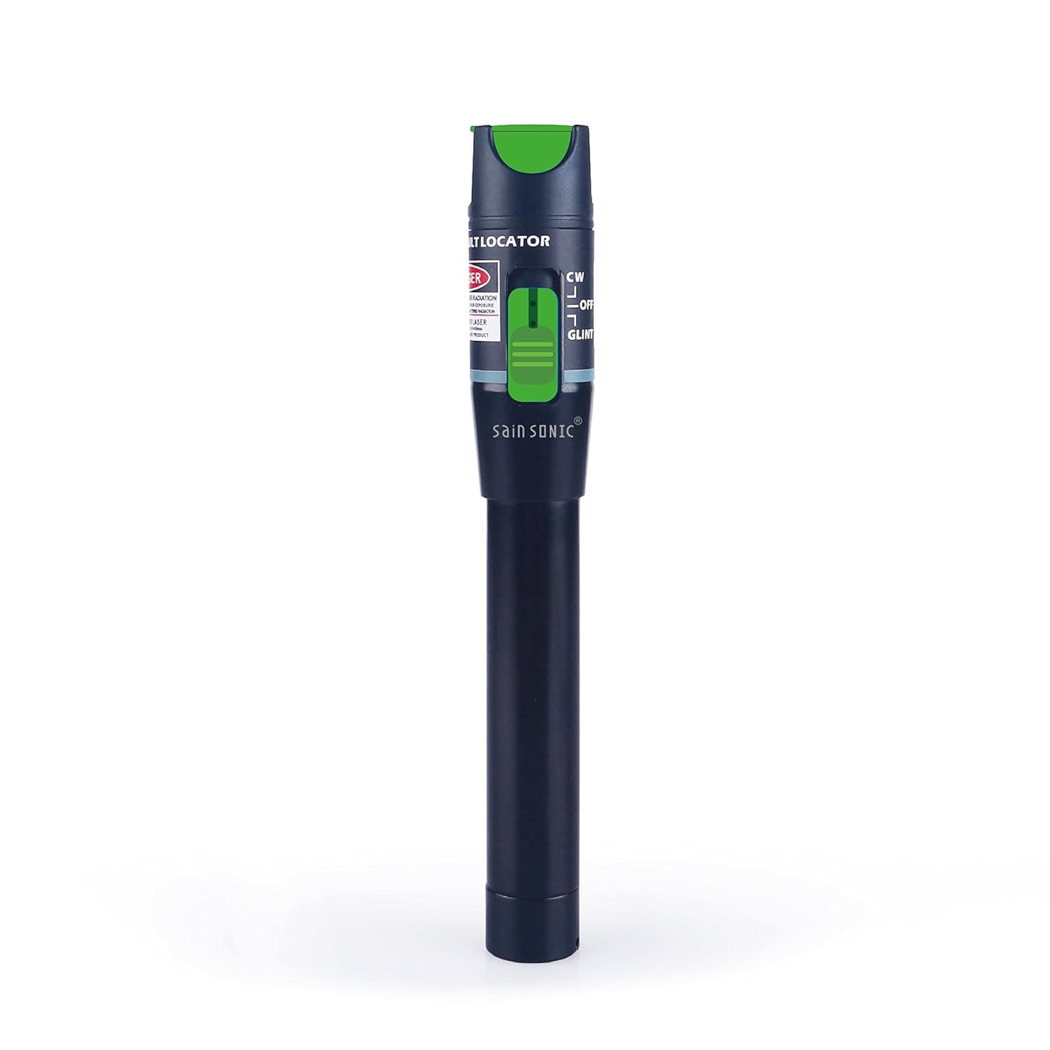 SainSonic TL232 1mw Visual Fault Locator, 2.5mm Universal Connector, Fiber Optic Cable Tester Meter for CATV Telecommunications Engineering Maintenance
