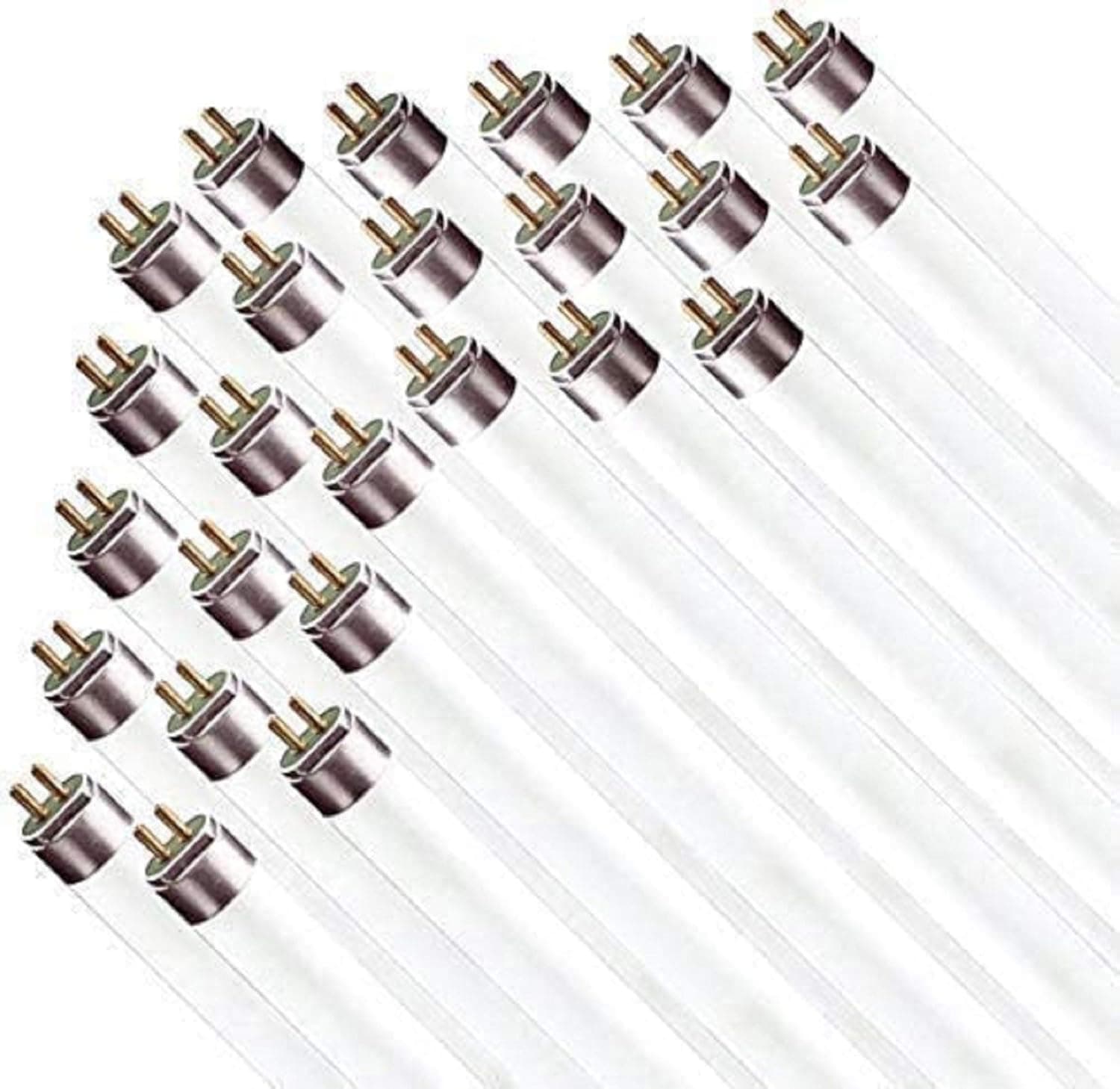 Circle (25 Pack) F17T8/841 17W 24 Inch T8 Fluorescent Tube Light Bulb, 4100K Cool White, Medium Bi-Pin (G13) Base, 17 Watt T8 Light Bulbs