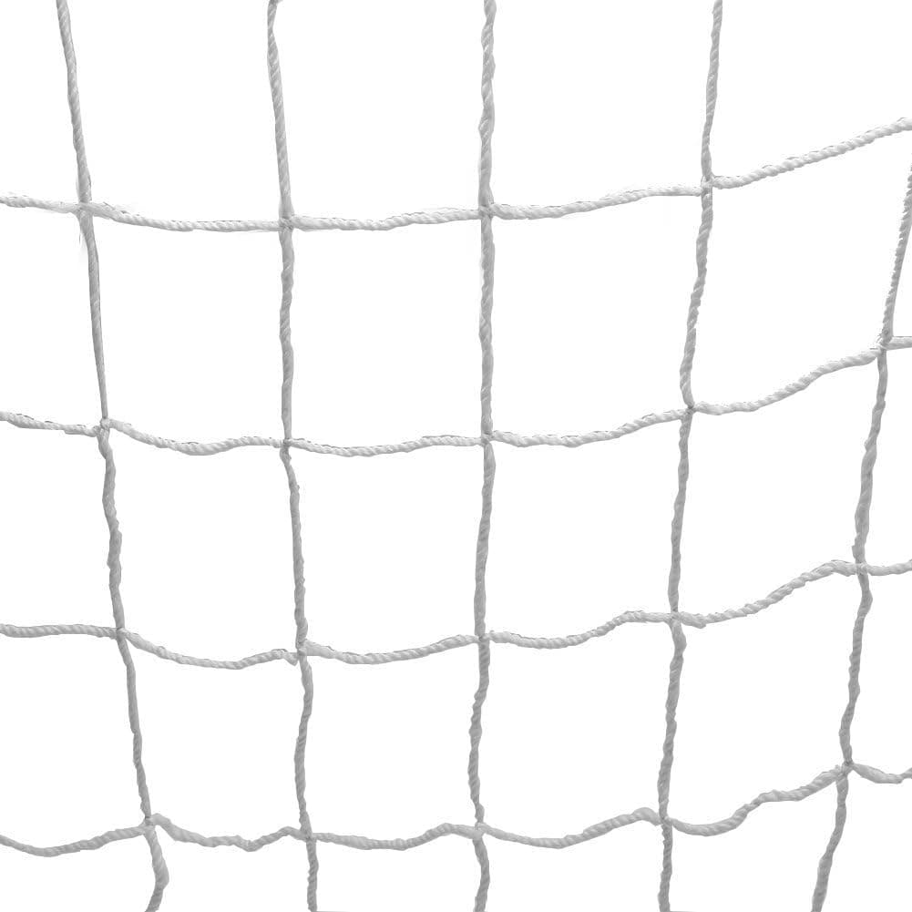 Delaman Football Soccer Goal Net Full Size Sports Replacement Soccer Goal Post Net for Sports Match Training (6X4FT)