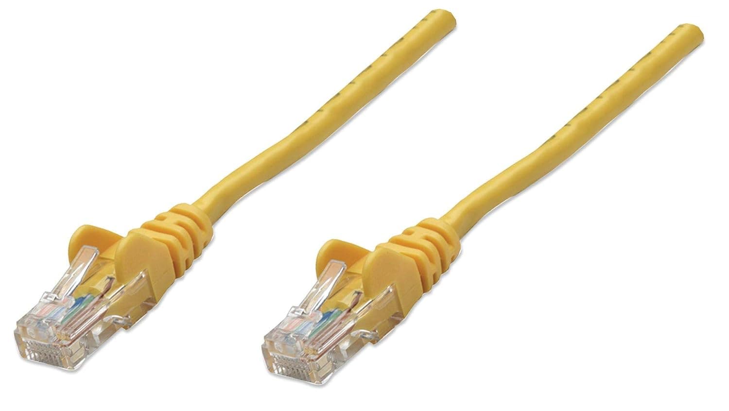 Intellinet Networks Solutions Cat5e RJ-45 Male/RJ-45 Male UTP Network Patch Cable, 3-Feet (318969)
