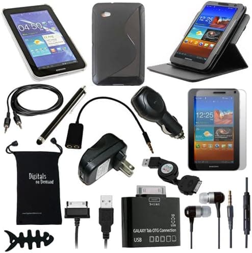 DigitalsOnDemand 15-Item Accessory Bundle for Samsung Galaxy Tab 2 (7-Inch, Wi-Fi)