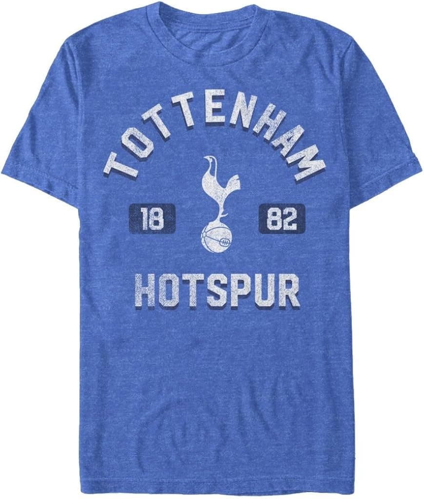 Tottenham Hotspur VINTAGE1882 Blue 100% Cotton Adult T-Shirt (Sizes Small-XXL) Officially Licenced Ships from USA (XXL)
