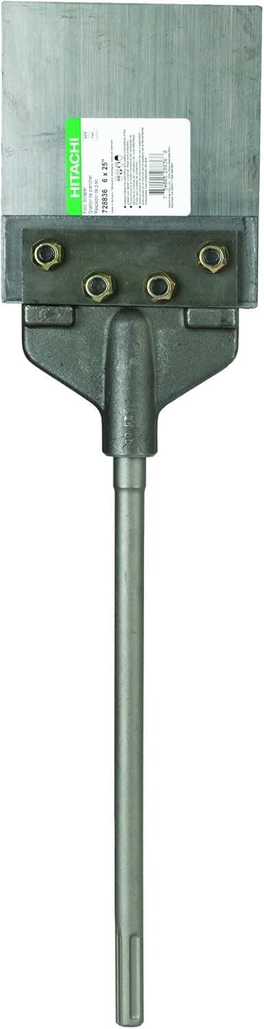 Hitachi 728836 SDS Max 6-Inch by 25-Inch Floor Scraper, 2-Pack