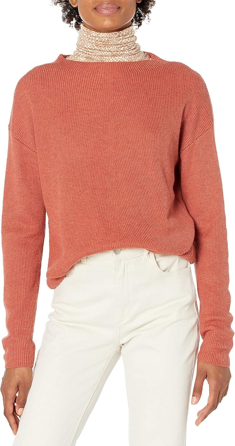 Cable Stitch Women's Directional Rib Pullover Sweater