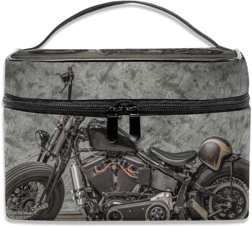 Travel Makeup Train Case Makeup Cosmetic Case Organizer Portable Artist Storage Bag For Cosmetics Makeup Brushes Toiletry Jewelry Digital Accessories Davidson Motorcycle