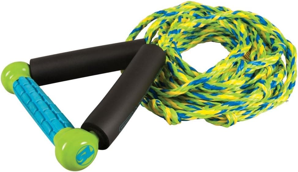 Straight Line Combo Wakesurf Rope 2017 - Green-Blue