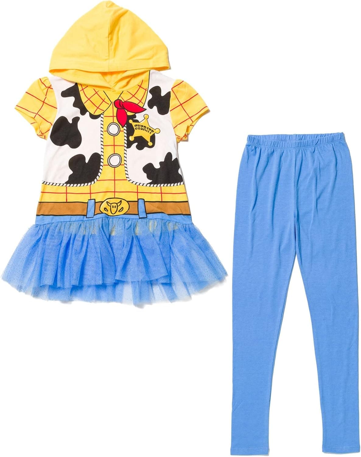 Disney Pixar Toy Story Minnie Mouse Mickey Mouse Winnie the Pooh Baby Girls T-Shirt and Leggings Outfit Set Infant to Big Kid