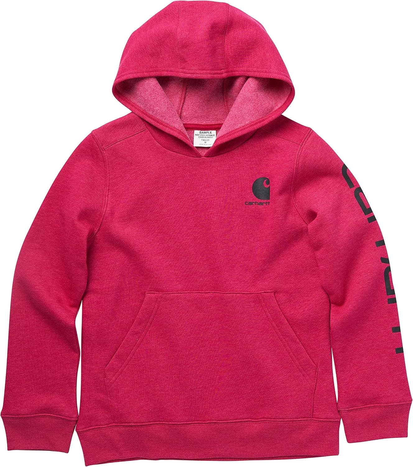 Carhartt Girls' Knit Long Sleeve Hoodneck Sweatshirt
