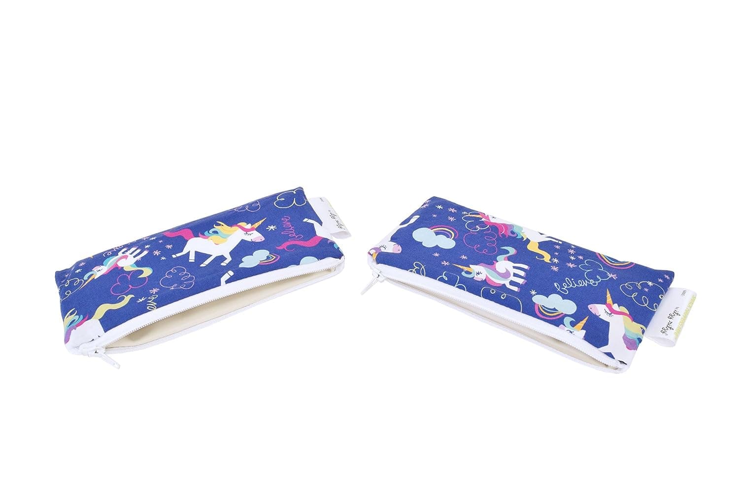 Itzy Ritzy Happens Mini Reusable Snack and Everything Bag, Unicorn Dreams, Purple