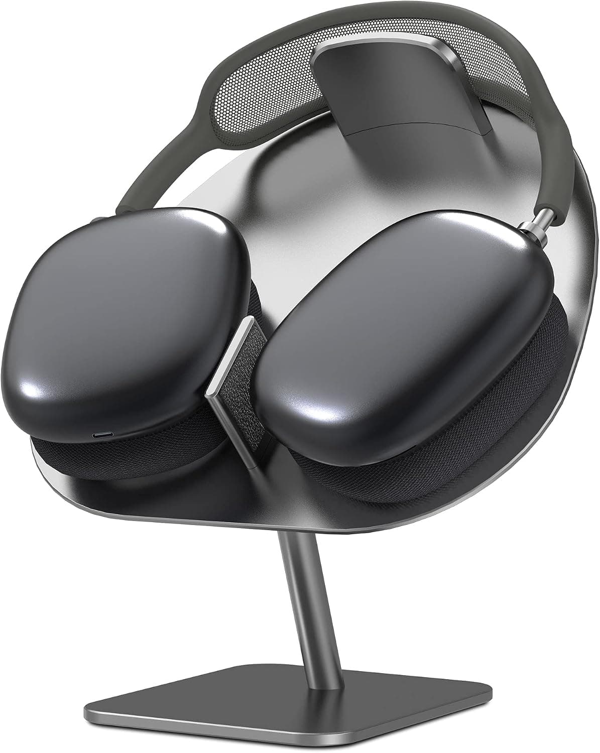 WIWU Headphone Stand with Sleep Mode, Headest Holder for AirPods Max, Desk Gaming Headest Holder with Stainless Aluminum Alloy