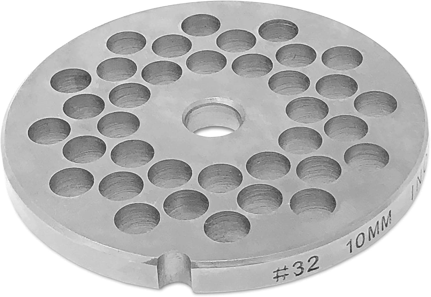 #32 Stainless Steel Plate Disc Blade for Meat Grinder (3/8")
