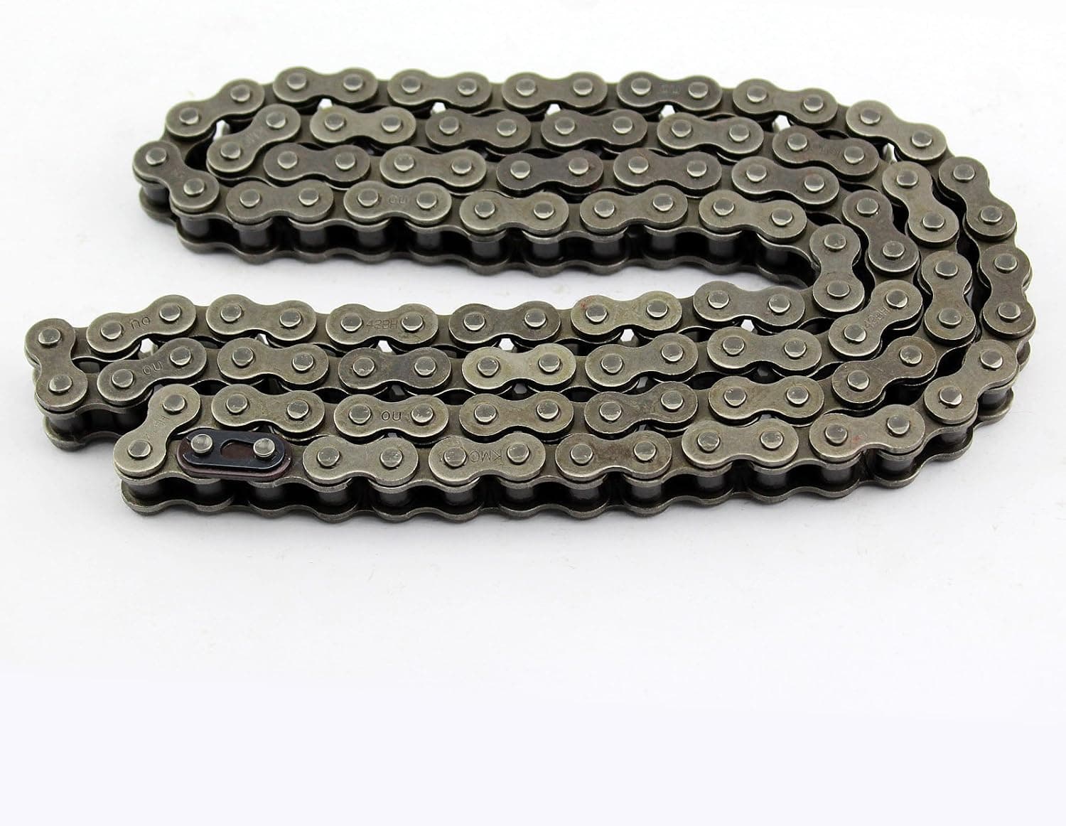 DONGFANG 428H Heavy Duty Natural Motorcycle Non O-Ring Chain 136 130 124 122 120 116 110 102 100 58 Links with 1 Connecting Link
