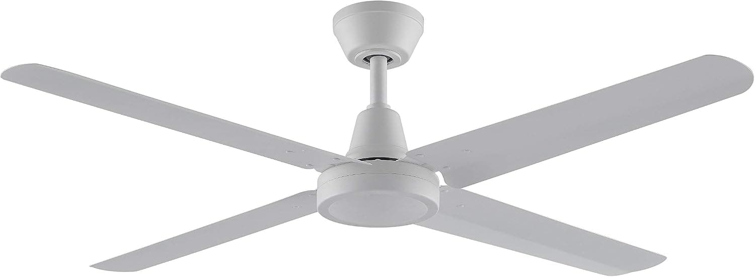 Fanimation Ascension Ceiling Fan - 54 inch - Matte White with Wall Control - FP6717MW (Renewed)