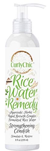 Curly Chic Rice Water Remedy Strengthening Condish 8 fl.oz
