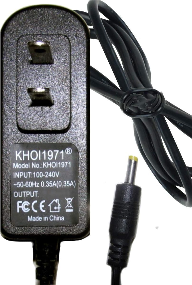 KHOI1971 Wall Charger Adapter Cord Compatible with Logitech Harmony ONE Universal Remote Control Base Docking Station Black