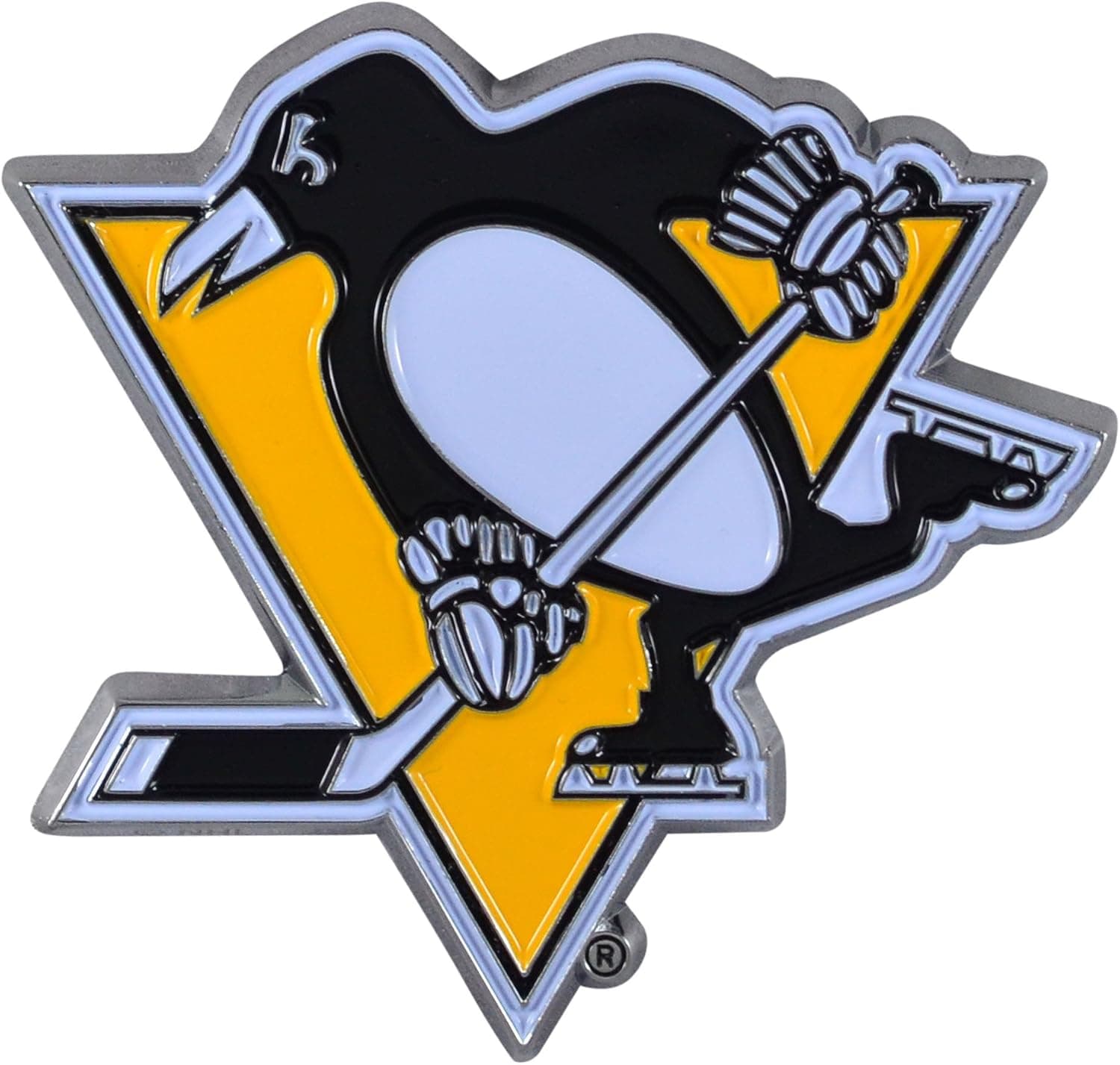 FANMATS NHL 3D Color Metal Emblem, Diecut Team Logo Auto Emblem