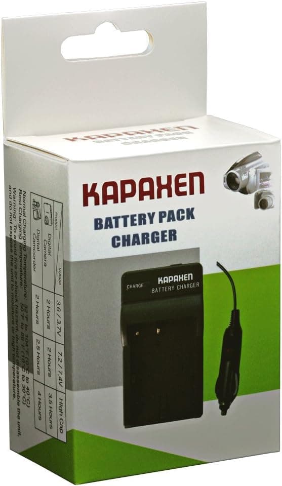 Kapaxen Rapid Battery Charger Kit for BP-709 / BP-718 / BP-727 / BP-745 Battery (CG-700) for Canon Select Camcorders